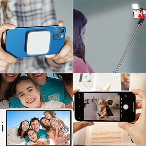 Mini led video light for mobile phones