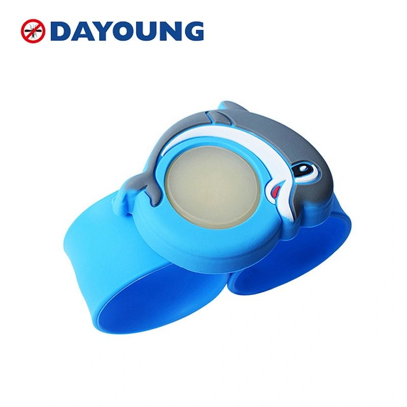 Multi color silicone Cartoon Essence Oil Anti-Mosquito Insect  Repellent Bracelet