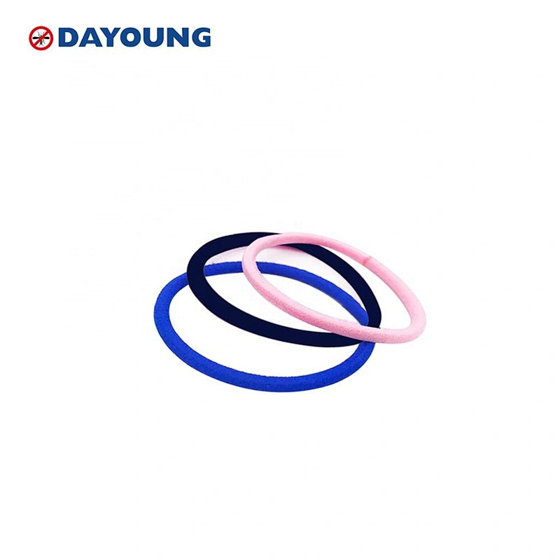 Gir hair tie size adjustable multi color natural ingredients Anti lice hair tie with natural essence oil ingredients