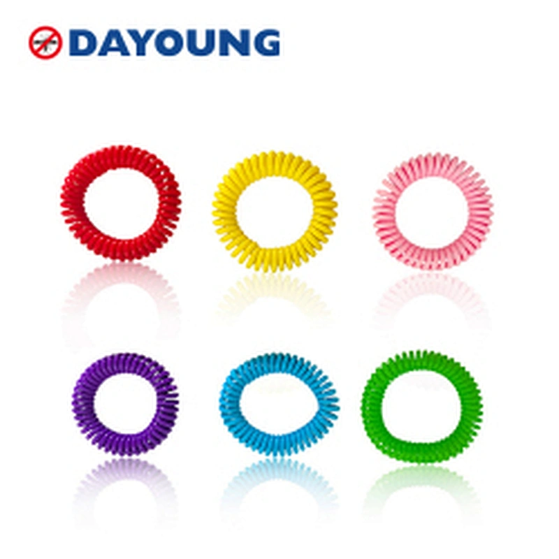 Multi color CE approved CE approved natural safe formulation Solid multicolor  EVA pest control Mosquito Repellent Wristband