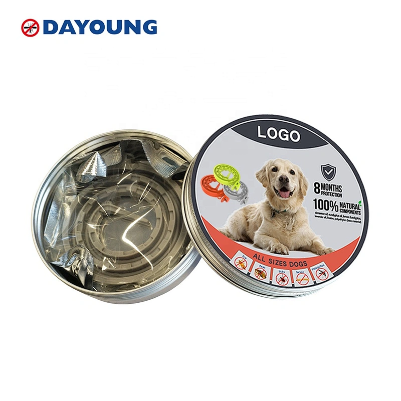 Cheap Factory Price Moscas Anti-Mosquito Grey Anti Bug Outdoor Repellent Collar Insect Mosquitoes Flea&Tick Pet Collar for Dog