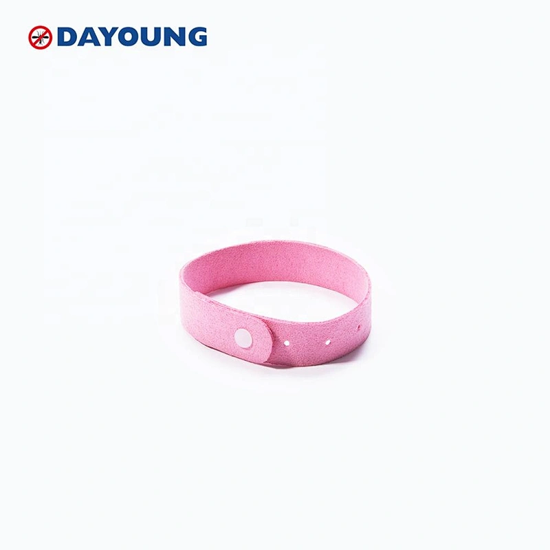 1.7MM Ultra Micro fiber Multi color 15 days lasting size adjustable Outdoor travel Accessory bug Mosquito Repellent Bracelet