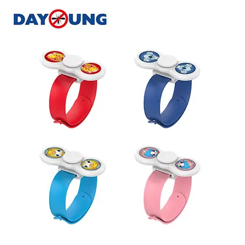 Fashion Kids Toy Natural Anti Insect Mosquito Repellent Slap Bracelet
