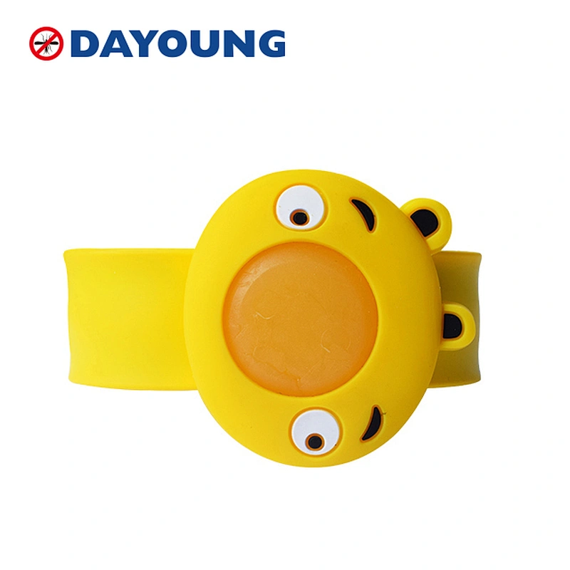 Multi color silicone Cartoon Essence Oil Anti-Mosquito Insect  Repellent Bracelet