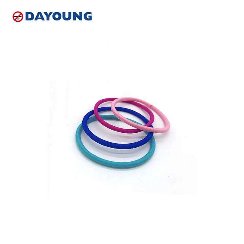 Gir hair tie size adjustable multi color natural ingredients Anti lice hair tie with natural essence oil ingredients