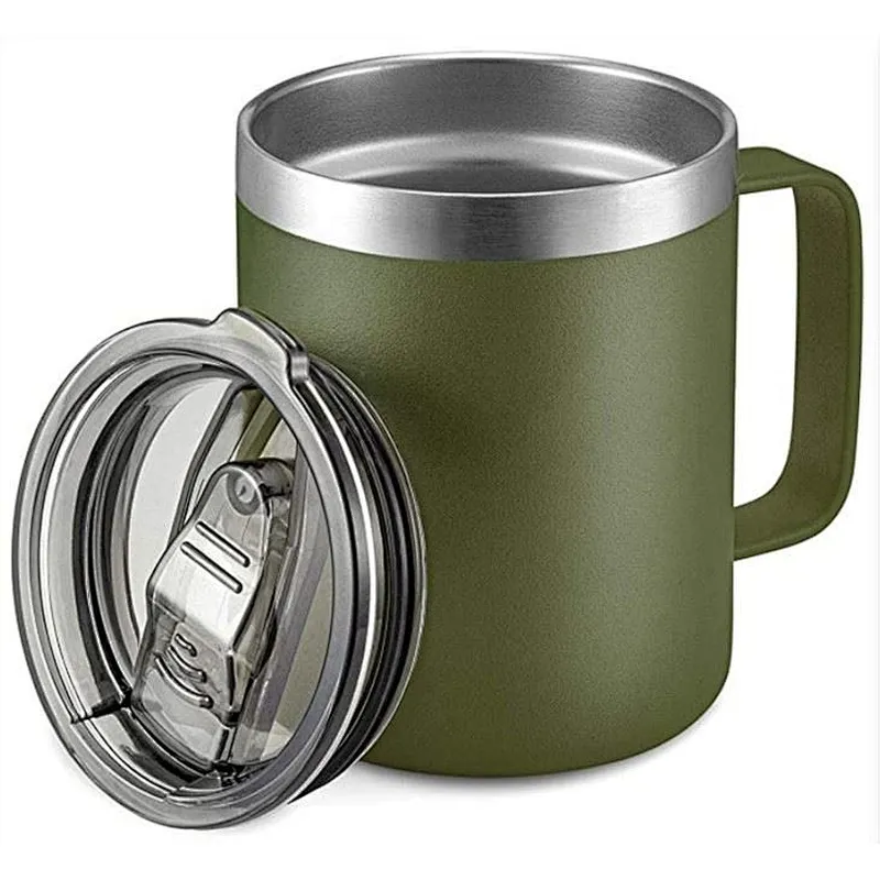 104 Vacuum Desktop Mug with Steel Handle 5320