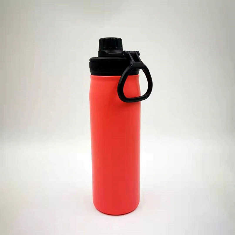 34 Single wall sports water bottle with carry loop 7007