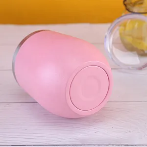 Stainless steel vacuum insulated wine egg tumbler