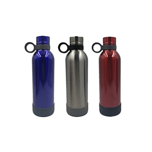 16 vacuum insulated sport water bottle with silicon anti-slip base 5599