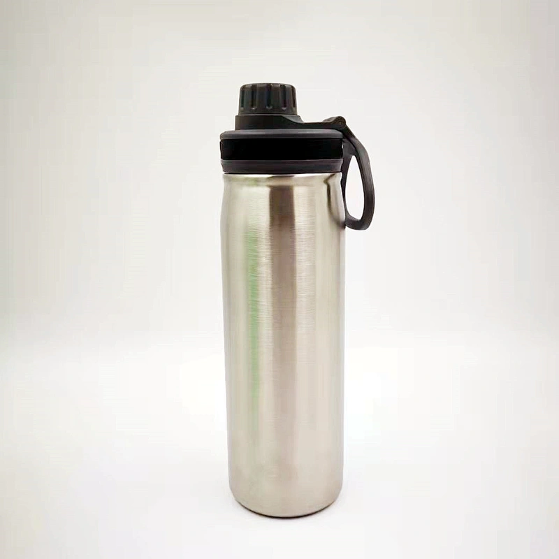 34 Single wall sports water bottle with carry loop 7007