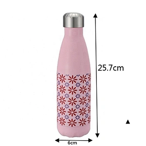 2 Eco-friendly insulated cola shape water bottle 5318