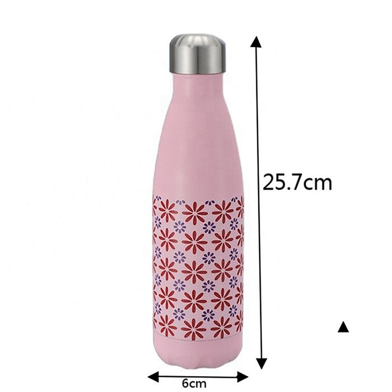 2 Eco-friendly insulated cola shape water bottle 5318