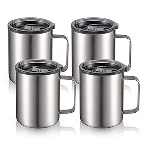 104 Vacuum Desktop Mug with Steel Handle 5320