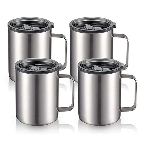 104 Vacuum Desktop Mug with Steel Handle 5320
