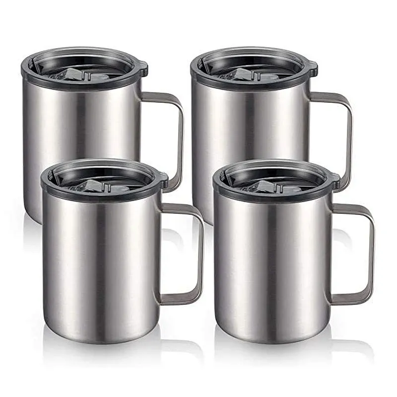 104 Vacuum Desktop Mug with Steel Handle 5320