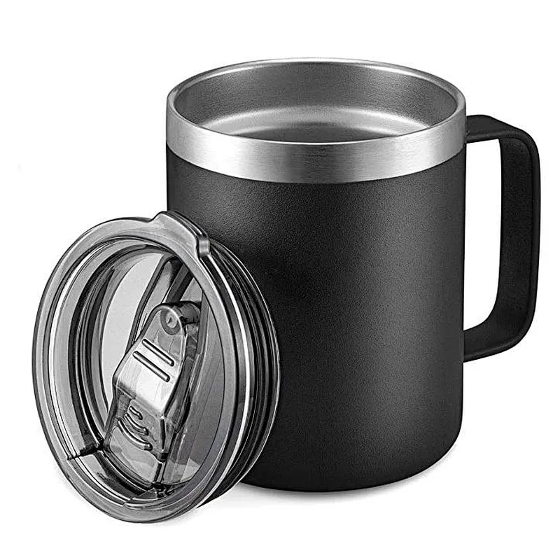 104 Vacuum Desktop Mug with Steel Handle 5320
