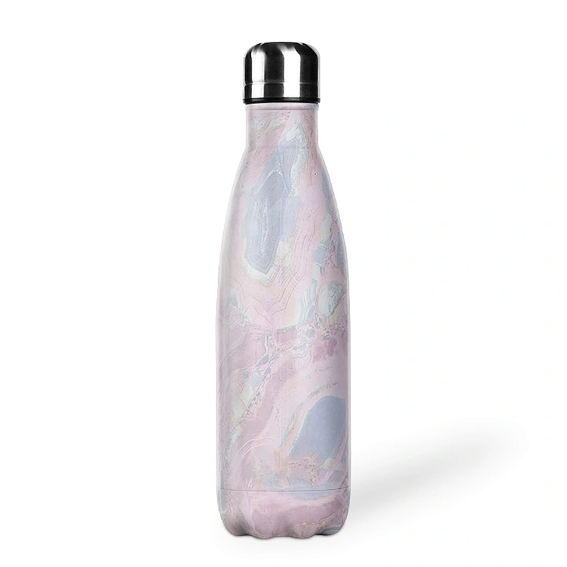 Promotion Cola Shape Double Wall Vacuum Insulated Stainless Steel Vacuum Flask Water Bottle 500ml