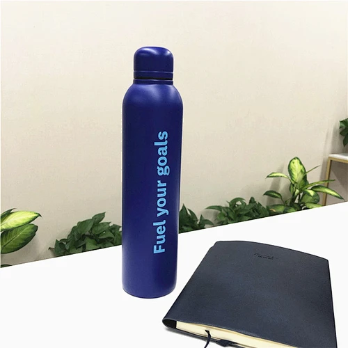 Stainless steel single wall slim bottle