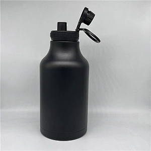 Large capacity stainless steel sport water bottle