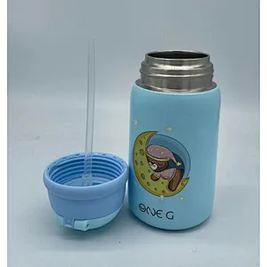 350ml kids stainless steel water thermos bottle
