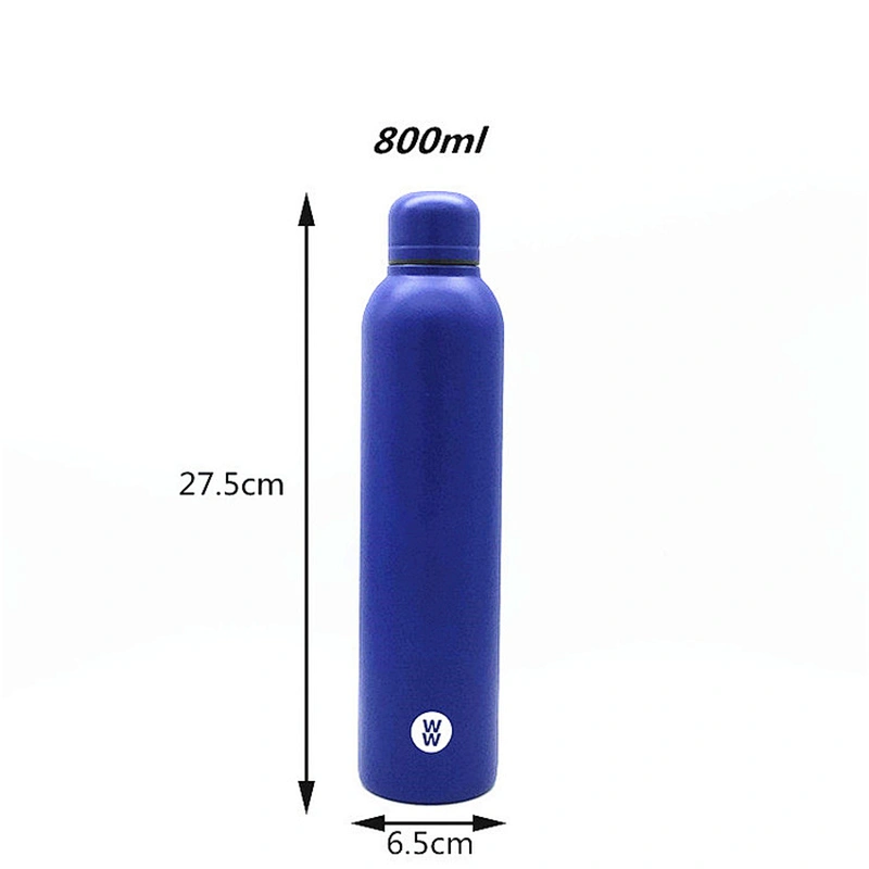 Stainless steel single wall slim bottle
