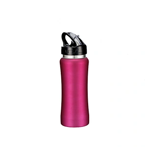 350ml Custom Logo Fashion Sublimation Stainless Steel Sport Water Bottle With Straw
