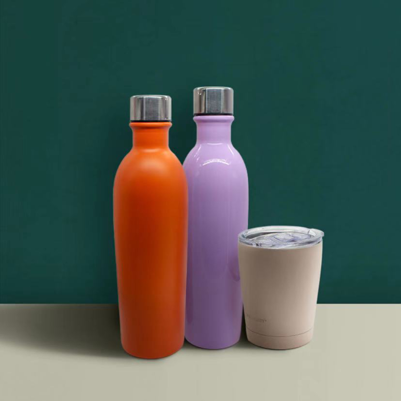 600ml double wall insulated stainless steel water bottle