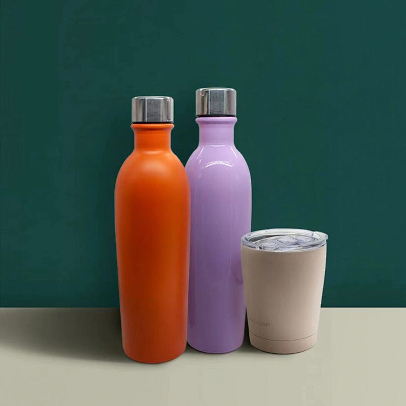600ml double wall insulated stainless steel water bottle