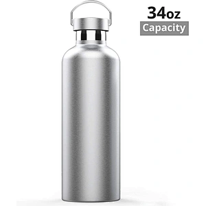 Double Wall Insulated Water Bottle Vacuum Flask