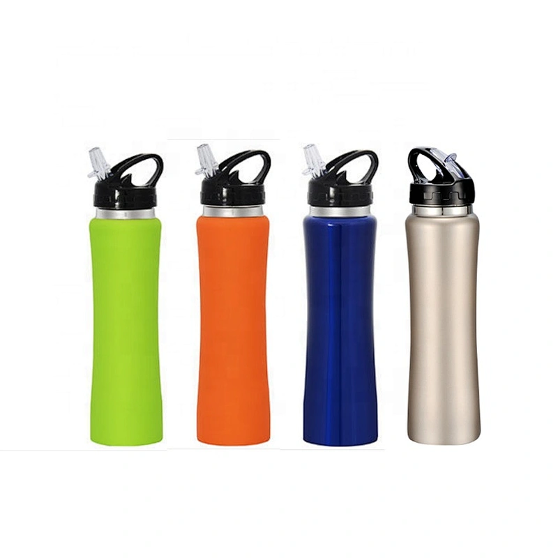 1000ml stainless steel water bottle with straw lid