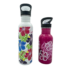 750ml Steel Water Bottle Stainless Steel single wall Flask