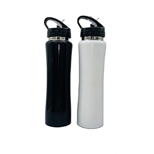 BPA free 500ml Vacuum Insulated Double Wall motivational water bottle with custom logo