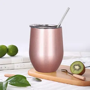 Wholesale 12OZ Stainless Steel Stemless Wine Tumbler