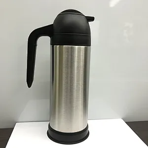 Insulation Silver Stainless Steel Coffee Pot