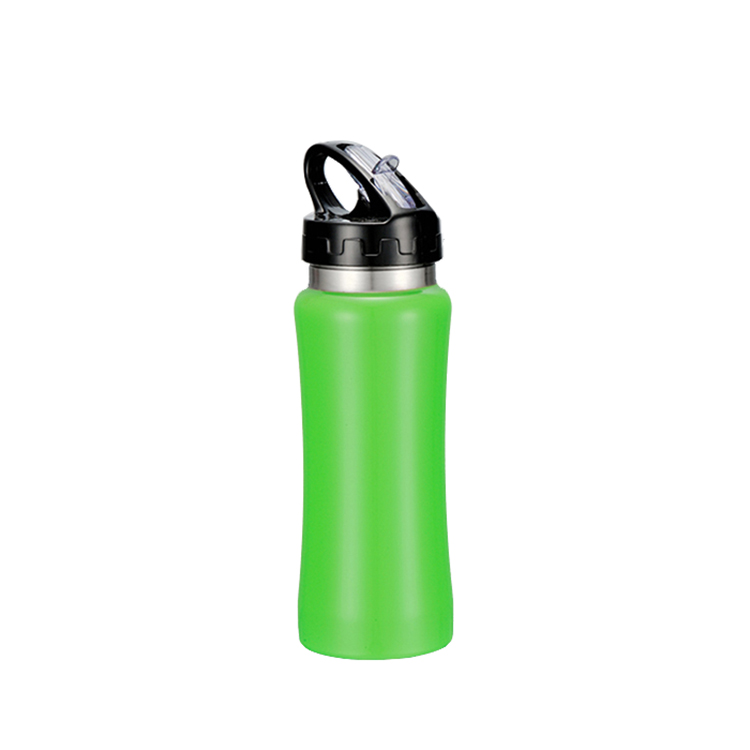 350ml Custom Logo Fashion Sublimation Stainless Steel Sport Water Bottle With Straw