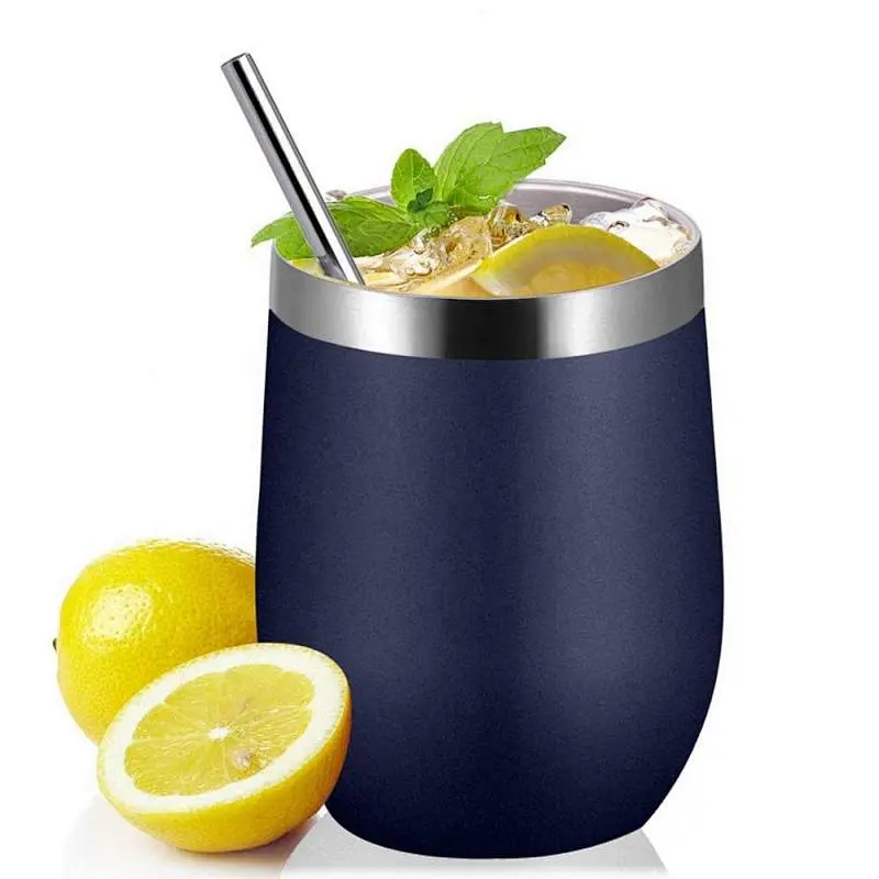 Wholesale 12OZ Stainless Steel Stemless Wine Tumbler