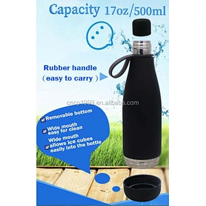 500ml custom logo cola shaped sports water bottle