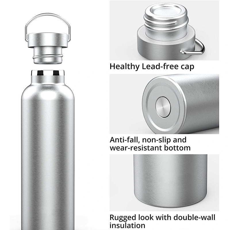 Double Wall Insulated Water Bottle Vacuum Flask