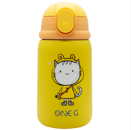 350ml kids stainless steel water thermos bottle
