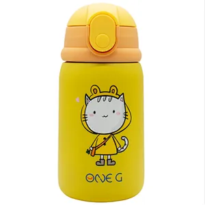 350ml kids stainless steel water thermos bottle