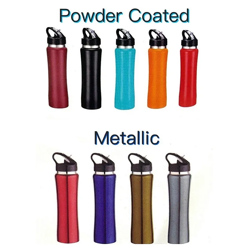 1000ml stainless steel water bottle with straw lid