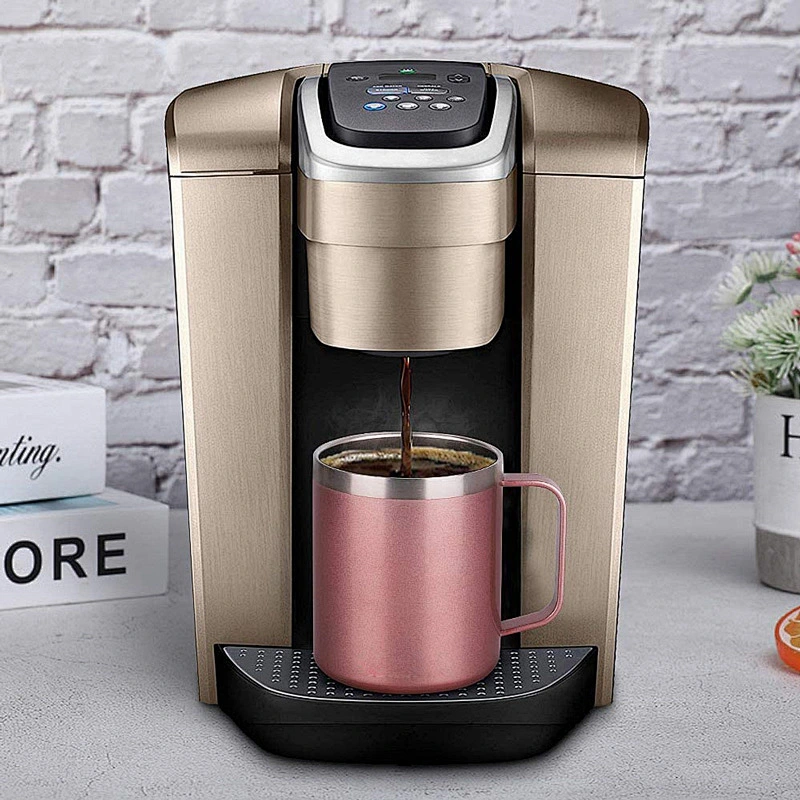coffee mug tumbler with handle straw