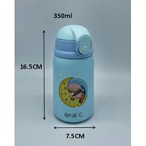 350ml kids stainless steel water thermos bottle
