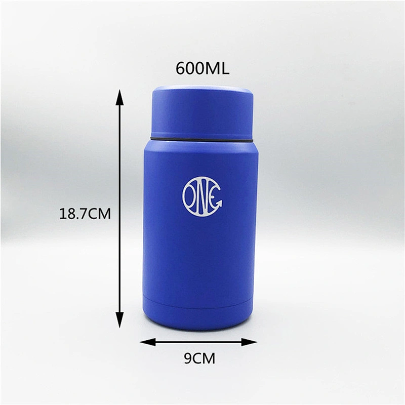 Stainless steel vacuum thermos food jar