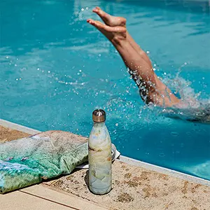 Promotion Cola Shape Double Wall Vacuum Insulated Stainless Steel Vacuum Flask Water Bottle 500ml
