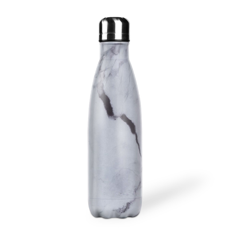 Promotion Cola Shape Double Wall Vacuum Insulated Stainless Steel Vacuum Flask Water Bottle 500ml