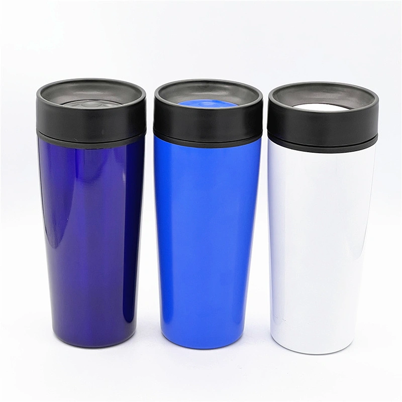 Double wall insulated travel mug