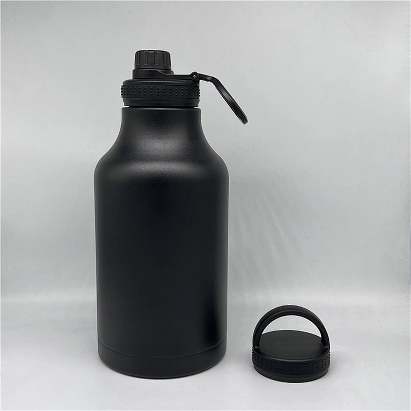 Large capacity stainless steel sport water bottle