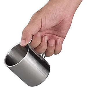 Double wall stainless steel insulated small coffee mug