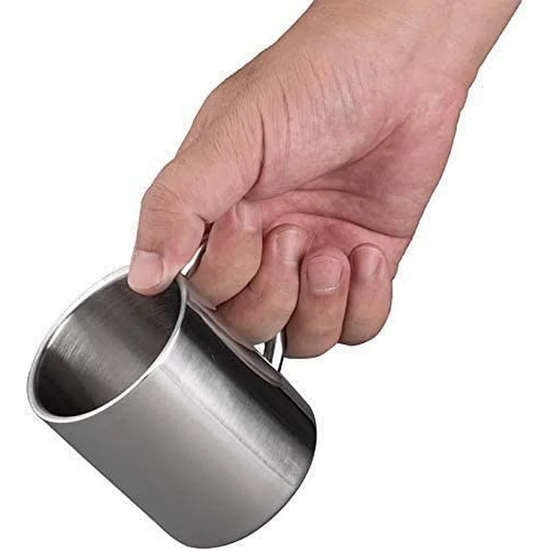 Double wall stainless steel insulated small coffee mug